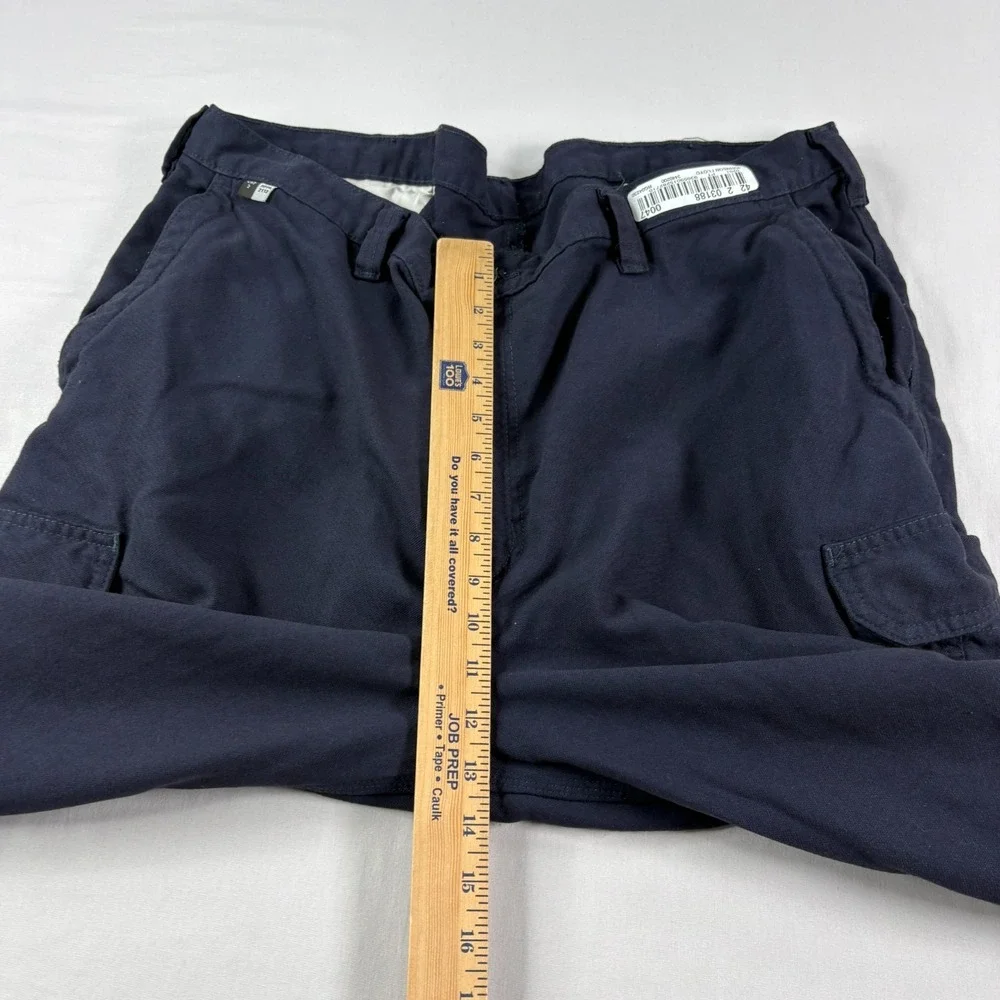 Carhartt‎ FR Cargo Pants Mens 42x30 Blue Flame Resistant Workwear Outdoor